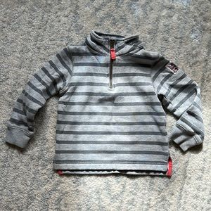 Mini Boden Quarter Zip Sweatshirt